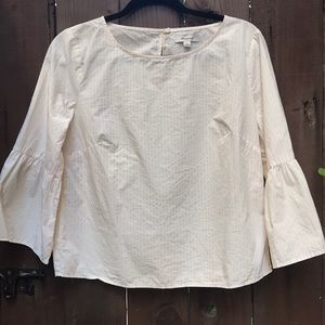 Madewell Bell Sleeve Cotton Top